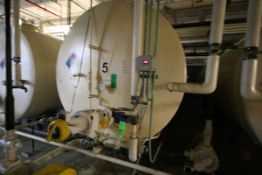 Aprox. 8,000 Gal. Carbon Steel Horizontal Tank, with Lightnin Agitation 1.74 hp, M/N SXJS-174,