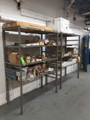 Racking with Contents, Including Conduit, Filters, Lightbulbs, Fuses, Light Fixtures