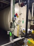 Aprox. 10,000 Gal. Carbon Steel Horizontal Tank, with Lightnin Agitation 1.74 hp, M/N SXJS-174, with