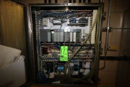 Allen-Bradley SLC 500, 10-Slot Rack, PLC in S/S Control Box, CAT #: 1746-A10, with Other Contents