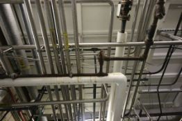 S/S Piping in Front Processing and Blending Area, Including Straight Sections, Curves, Remaining