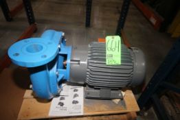 NEW Goulds 15 hp Centrifugal Pump, Model 3656/3756, with NEW Baldor Motor, 1760 RPM, with