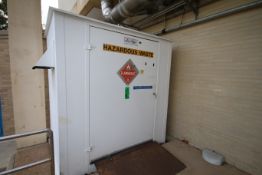 Justrite Hazardous Material Outdoor Storage Cabinet, Aprox. 64