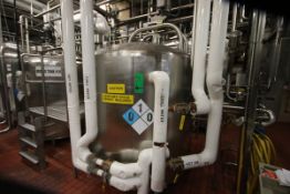 2004 Feldmeier Aprox. 900 Gal. (60â€ H x 67â€ W) Dome-Top S/S Processor, S/N E-488-04, Dual