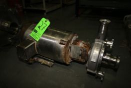 Fristam 7.5 hp Centrifugal Pump, S/N FPX3532981180, 2 1/2