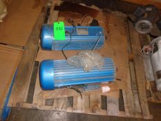 Lot of (2) Marathon 3HP DC Electric Motors  (LOCATED IN IOWA, FOB INCLUDED WITH SALE PRICE,