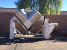 75 Cubic Foot Working Capacity Patterson Kelly Twin Shell V-Blender with 14