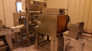 Great Lakes 708e-27 S/N BO286 Over Wrapper With Shrink Tunnel, 708e-27 S/N Bo286, Outfeed Roller