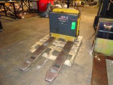 351 YALE Electric Pallet Jack 4000 lb. Capacity with Built-in Charger - Serial # B827N23081D --Model