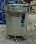 Cozzoli Accumulating Table. Table measures 30