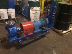 Viking pump model LQ 32 , Serial #5049319 on casters and reversible controller with Flanged Inlet