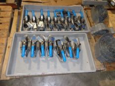 Lot of 17 unused High Temprature Ball Valves with Weld Type End (LOCATED IN IOWA, FOB INCLUDED
