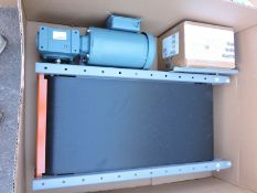 TGW Ermanco Belt Conveyor. Belt Measures: 16