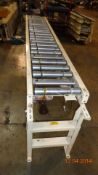 Hydrol Powered roller conveyor Serial Number 407681 aproximately 40 ft in sections - (LOCATED IN