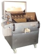 L. B. Bohle KA200 automatic tablet thickness sorting system.   Variable speed cotrols with On/Off,