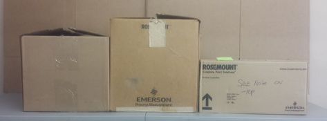 (3) Rosemount 3051 Pressure Transmitters 3051TG2 , 3051TG3 , 3051CD3