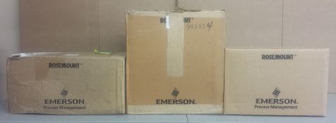 (3) Rosemount 3051 Pressure Transmitters Sealed 3051S2CG , 3051TG1 , 3051TA2