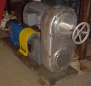 Uniflo Tri-Lobe Pump, Model RPDS, TC Mechanical Sealer, 3