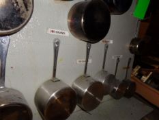 Lot of Laboratory Stainless Steel Measures(LOCATED IN IOWA, FOB INCLUDED WITH SALE PRICE, ADDITIONAL