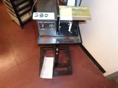 CE Label Dispenser SH-404 on Casters New in 2013 (LOCATED IN IOWA, RIGGING INCLUDED WITH SALE