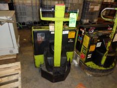 355 CLARK Electric Pallet Jack, 4000lb capacity - Model #P60C, Serial # WP40-2620-PM8187 -- (LOCATED