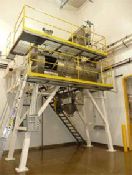 American Process CPB-90 Hgh Intensity Blending System rated at 90 cubic feet working capacity or 2,