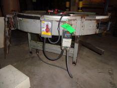 Rotary Accumulation Table - 6 ft Diameter with SS surface - On/Off Switch and VFD speed