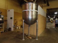 Approx.. 500 Gal. S/S Kettle/Tank with Filter Housing Insert, 2