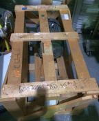 Baldor 15 Hp Motor - Unit appears Never Used, 208-230/460 Volt, 3 Phase, 60 Hz, 3510 RPM, Frame: