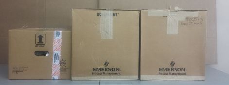 (3) Rosemount 3051 Pressure Transmitters 3051S1CG3 , 3051CD4 , 3051TG2