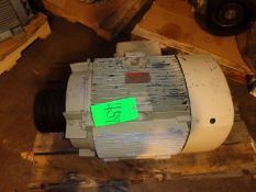 GE 50 hp Motor, Frame 324T, 1185 RPM, 460 V, 3 Phase (LOCATED IN IOWA, RIGGING INCLUDED WITH SALE