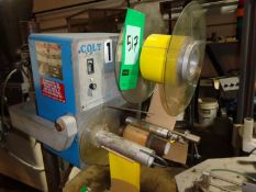 Colt Label Applicator (LOCATED IN IOWA, FOB INCLUDED WITH SALE PRICE, ADDITIONAL CHARGES FOR ANY