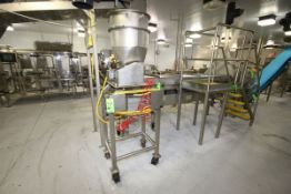 Marchant Schmidt S/S Ingredient Feeder, Mounted on Portable Stand, ID #5498.001 (Line #34)