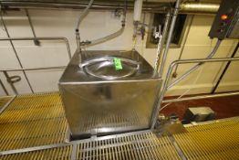 Breddo 250 Gal. S/S Insulated Likwifier, Model LDT, S/N D34872-298549 with Safety Guard, Mounted