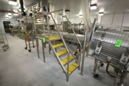 S/S Operators Platform with Plastic Grating, Stairs and Handrails (Line #34)