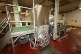 2002 CFR S/S Cheese Grinder, Model CFR-24X, S/N 08470-7375-0000-24X Grinder with 25