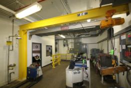 Harrington 2-Ton Capacity Electric Hoist with Trolley including 19 ft. L x 10 ft. 2