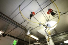 CM Shop Star 300 lb. Electric Hoist with Roll Lift Attachment (Line #16 North)