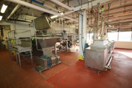 BULK BID SYSTEM 4 LINE 11 BLENDING & COOKING SYSTEM INCLUDES LOT #217 TO LOT #222 - CREPACO BLENDER,