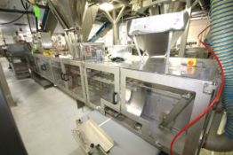 2001 Bossar Horizontal Form, Fill & Seal (Pouch Filler), Model B3700-D-XL, S/N 190033 with 2-Door