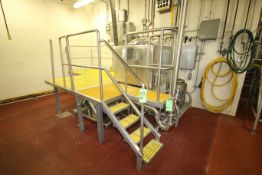 BULK BID BLENDER/LIKWIFIER WITH PUMP AND S/S OPERATORS PLATFORM INCLUDES LOT #186 TO LOT #188