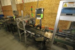 FoxJet Marksman Pro Case Coder, S/N MKP91801956 MK PRO with (2) Pro Series 768 Heads, Titan Conveyor