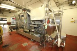 BULK BID LINE #45 WEST KUSTNER IWS FILLING & PACKAGING LINE INCLUDES KUSTNER FILLER, CODER, WRAPPER,
