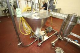 Pre-Mix System includes SPX/Waukesha Positive Displacement Pump, Model 034U1, S/N 1000002757087 with