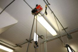 CM Shop Star 300 lb. Electric Hoist with Roll Lift Attachment (Line #45 East)