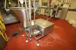 Pre-Mix System includes 2011 Waukesha Positive Displacement Pump, Model 034U1, S/N 1000002621474