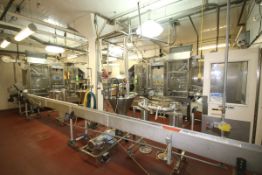 BULK BID LINE #16 SOUTH & NORTH KUSTNER IWS FILLING & PACKAGING LINES INCLUDES LOT #391 TO LOT #418