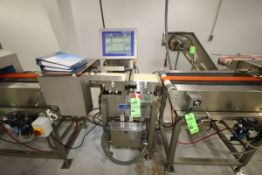 2007 Mettler Toledo Hi-Speed Checkweigher, Model XS, S/N 07028521, Mounted on 28