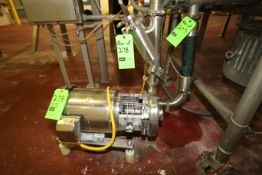 WCB Aprox. 7-1/2 hp Centrifugal Pump with 3