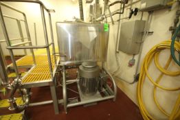 Breddo 250 S/S Likwifier, Model LOS, S/N D-70694-93088 with Safety Guard, 40 hp Off-Set Motor, 230/